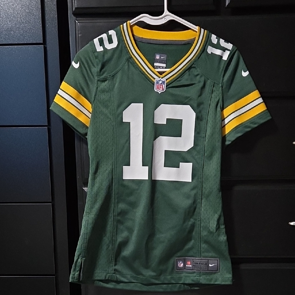 Green Bay Packers #12 Aaron Rodgers - Nike NFL On Field Jersey